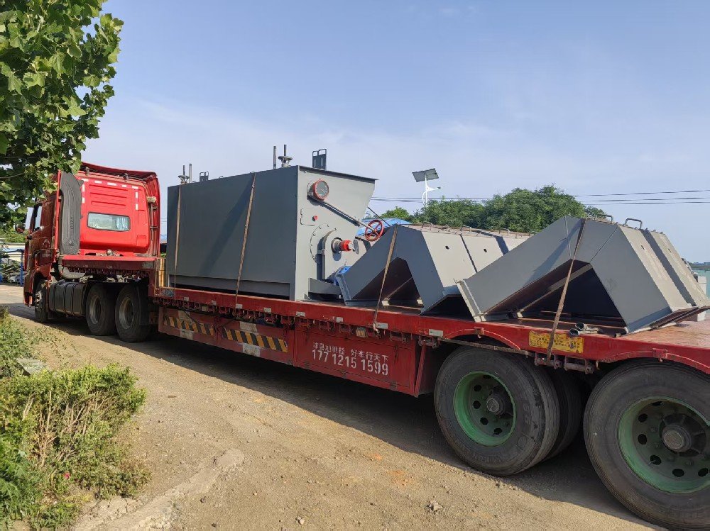 We supplied a 25-ton large flake grate