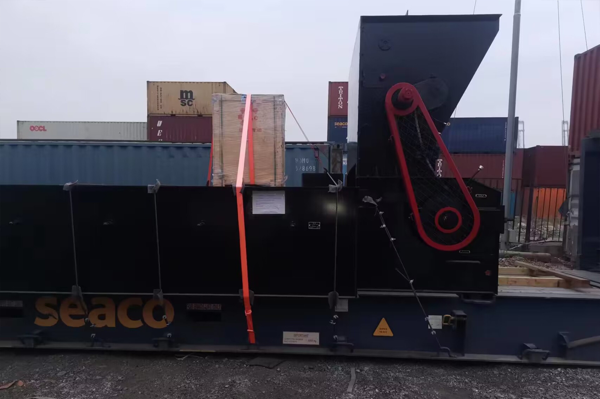 8t/h Flake Type Chain Grate